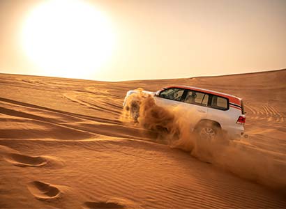 Best morming desert safari operator at Ras Al Khaimah with dune bashing for an afordable rate-cost