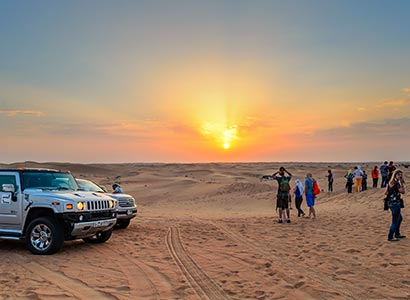 Evening desert safari at Ras Al Khaimah enjoy the best tour experience by best and the most trusted tour operator in UAE